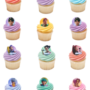 K-Pop Demon Hunter Cupcake Rings