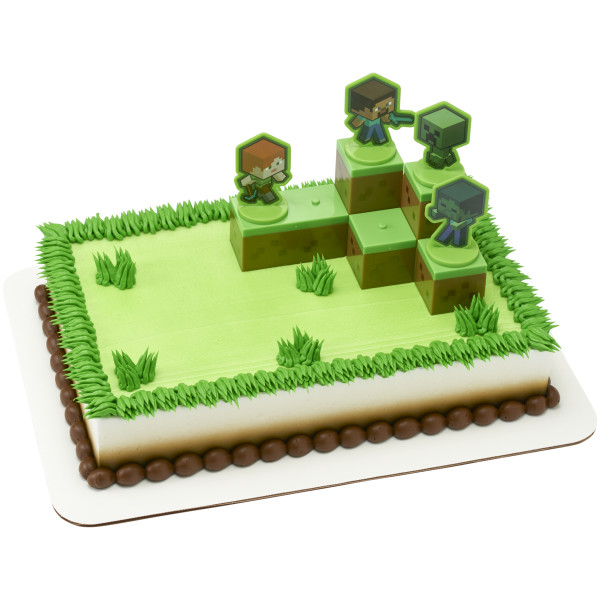 Minecraft Cake Topper